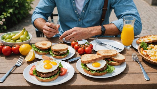 Déjeuners rapides et repas d'été : ambiance estivale à reims